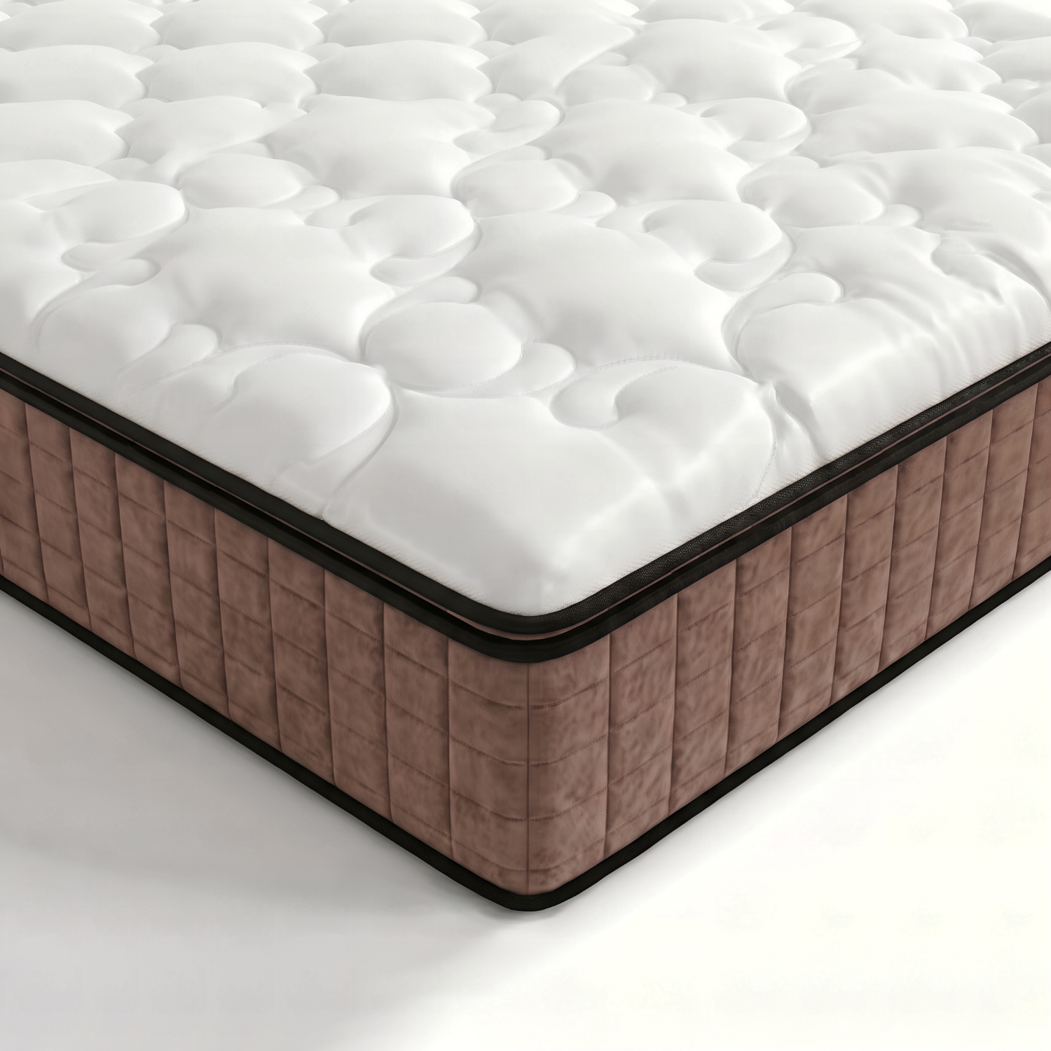 Матрас пружинный Rashell Silver Soft 90 х 200 см, чехол Стрейчевый жаккард Lux